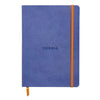 Rhodia Rhodiarama Notebook Sapphire Dot Grid A5 size - 6x8.25"-Pen Boutique Ltd