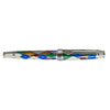 David Oscarson Harlequin Rollerball Pen - Opalescent White/Pearl - Pen Boutique Ltd