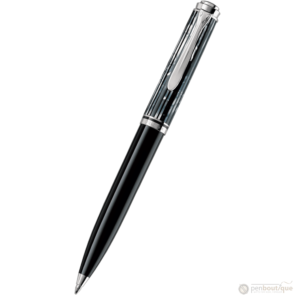 Pelikan Souveran Ballpoint Pen - Special Edition - K605 Black Tortoiseshell - Pen Boutique Ltd