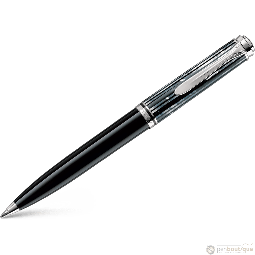 Pelikan Souveran Ballpoint Pen - Special Edition - K605 Black Tortoiseshell - Pen Boutique Ltd