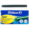 Pelikan GTP/5 Dark Green Long Ink Cartridges - 5/box - Pen Boutique Ltd