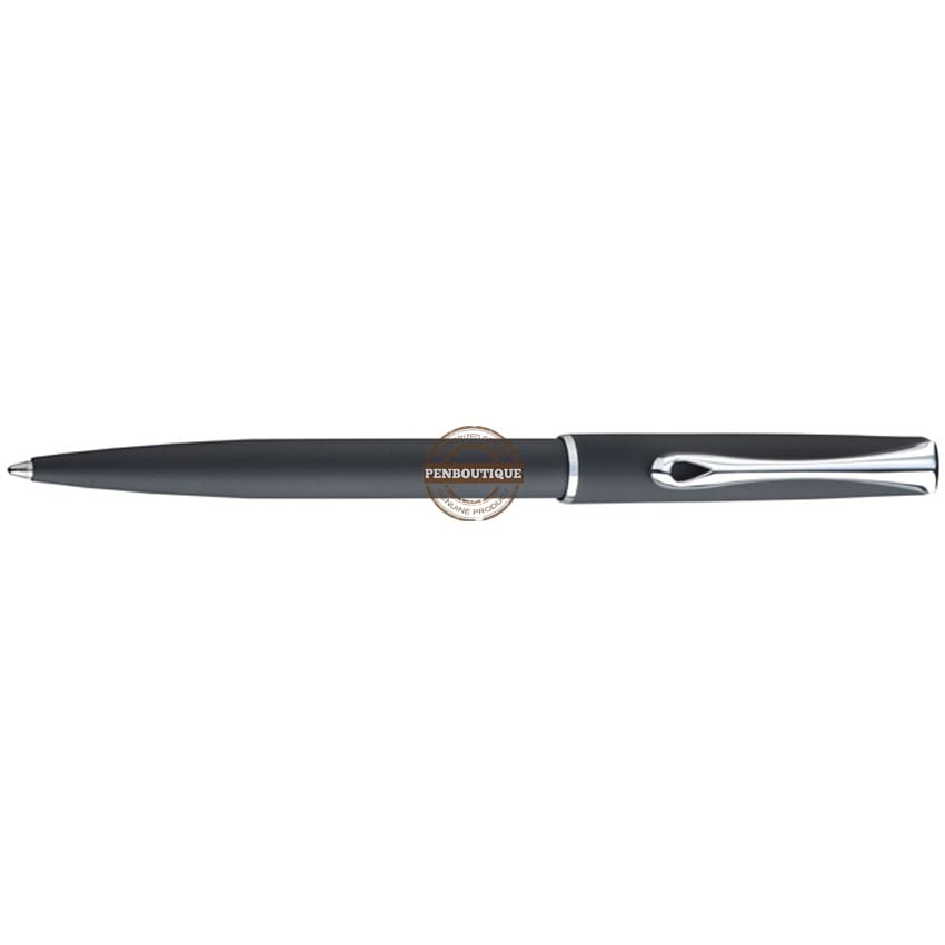 Diplomat Traveller EasyFLOW Ballpoint Pen - Lapis Black - Pen Boutique Ltd