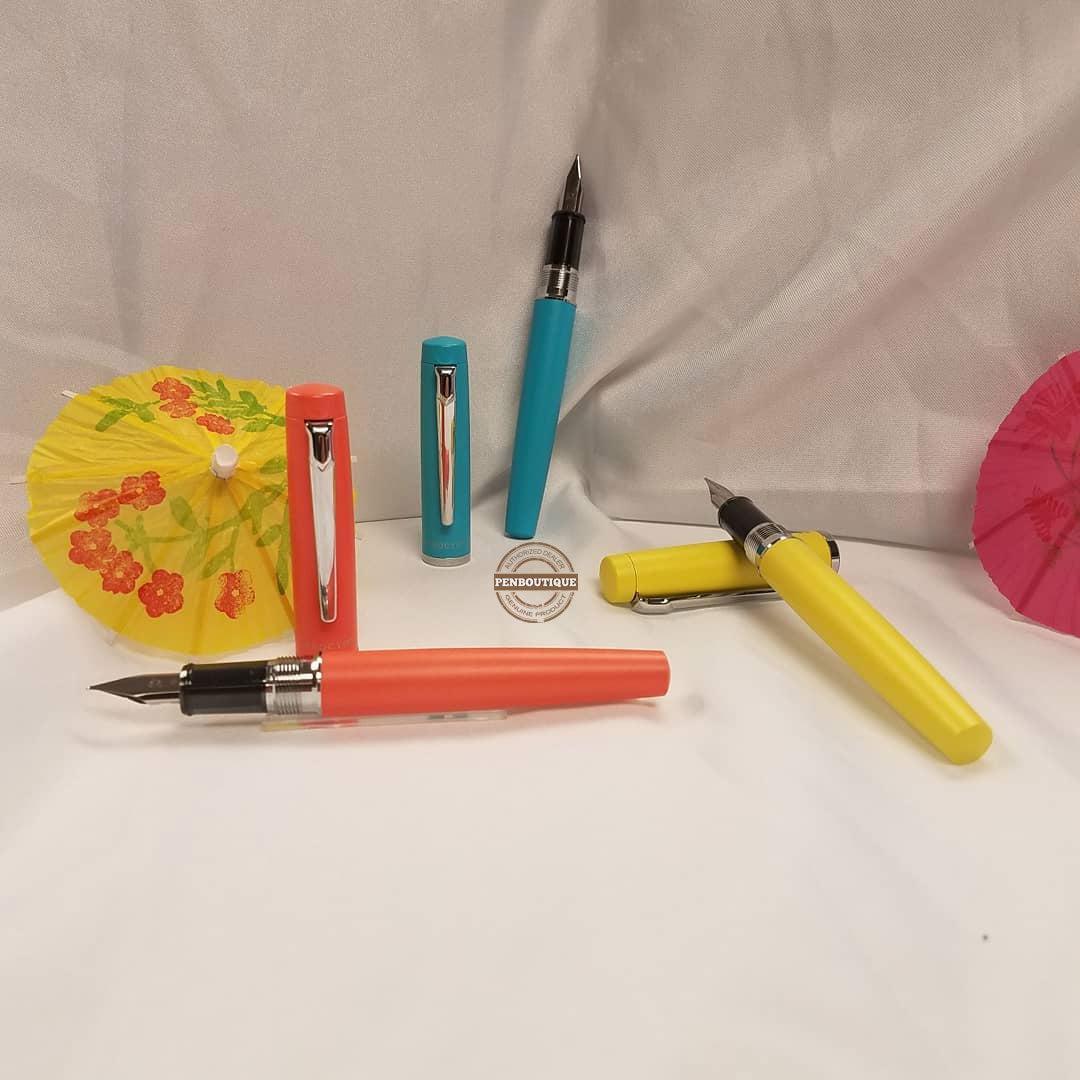 Platinum Procyon Fountain Pen - Citron Yellow - Pen Boutique Ltd