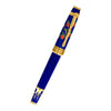 David Oscarson Tree of Life Rollerball Pen - Sapphire Blue with Orange and Green-Pen Boutique Ltd
