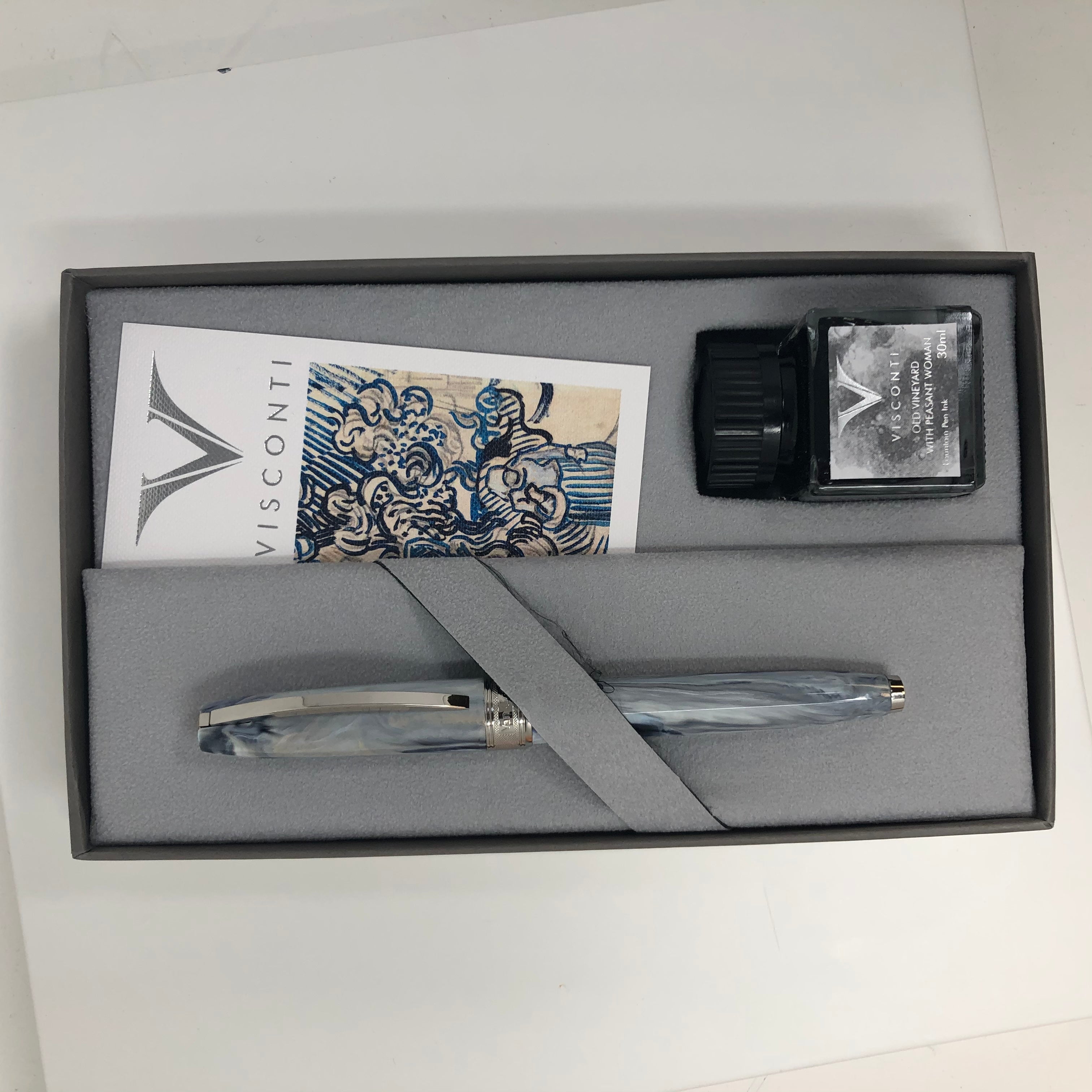 Visconti Van Gogh Fountain Pen - Old Vineyard with Peasant Woman - Pen Boutique Ltd