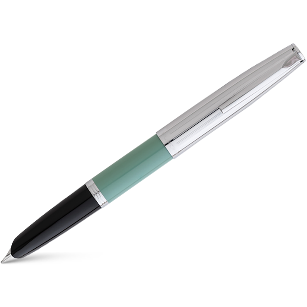 Aurora Duo Cart Fountain Pen - Light Green - Medium-Pen Boutique Ltd