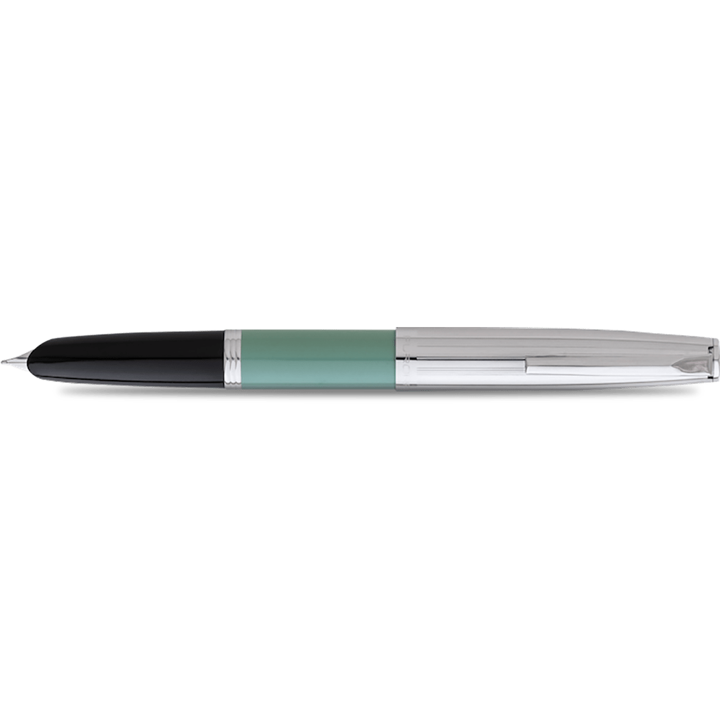 Aurora Duo Cart Fountain Pen - Light Green - Medium - Pen Boutique Ltd