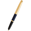 Aurora Duo Cart Fountain Pen - Dark Blue - Medium - Pen Boutique Ltd