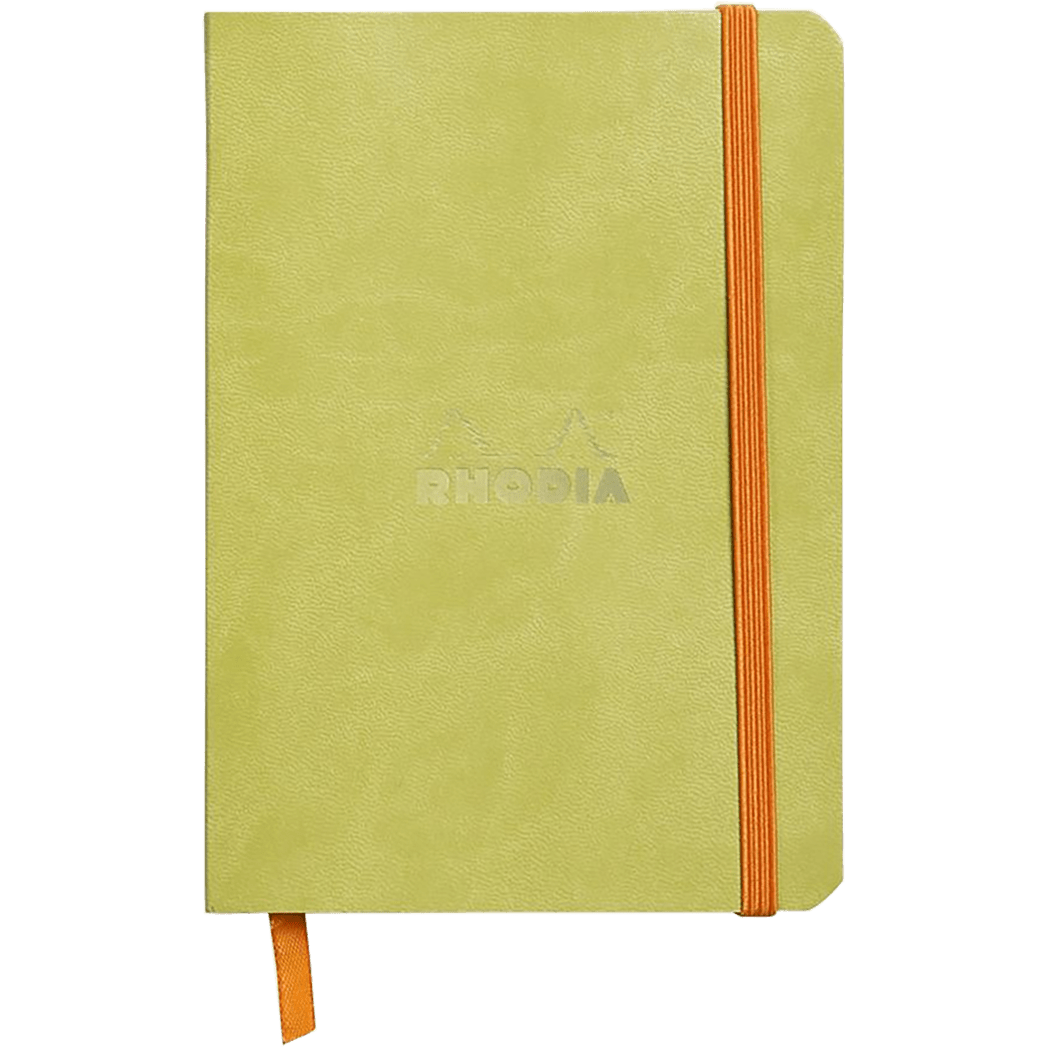 Rhodia Rhodiarama Soft Notebook - Dot - 4" x 5 1/2" - Pen Boutique Ltd