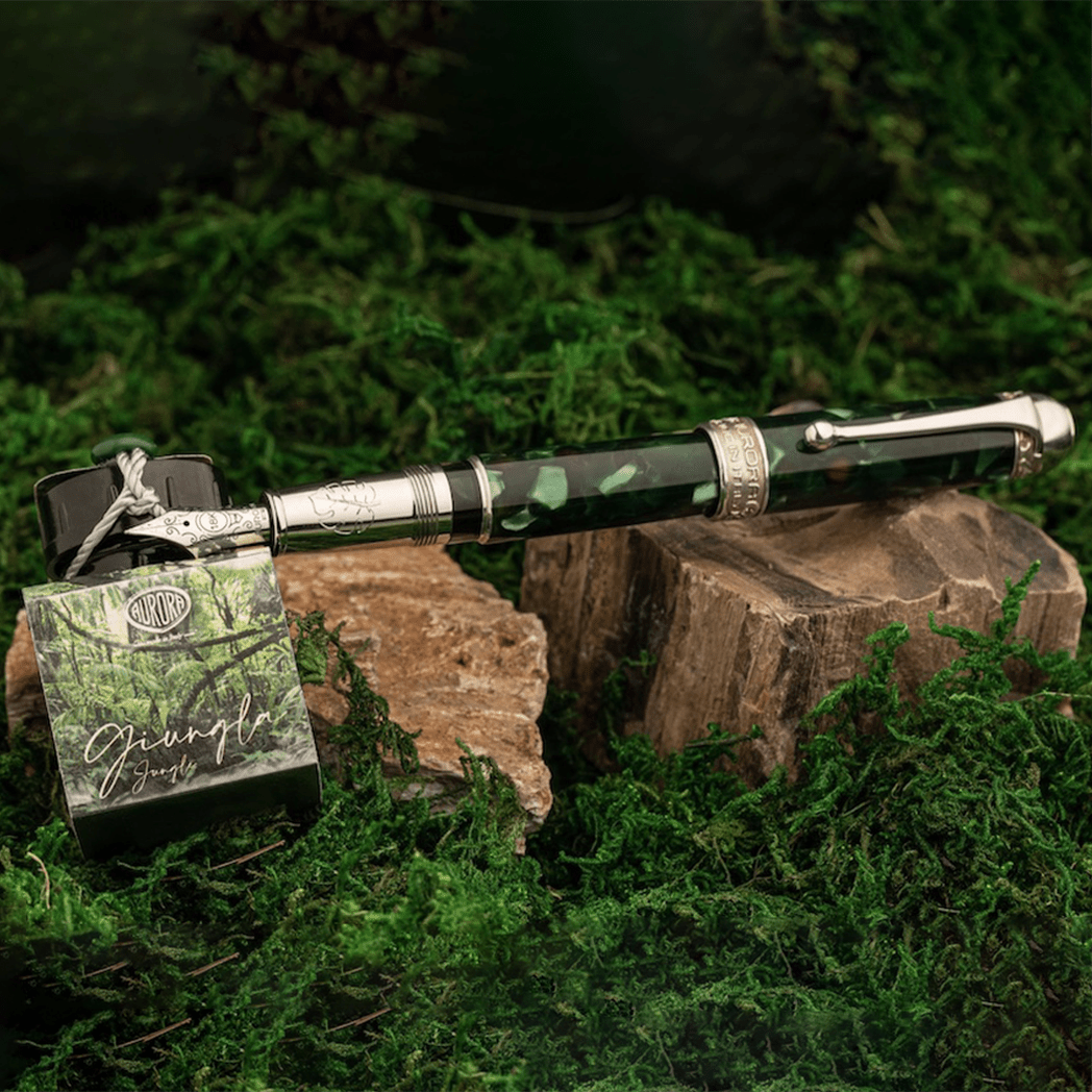 Aurora Fountain Pen - Limited Edition - Ambienti Giungla - Pen Boutique Ltd
