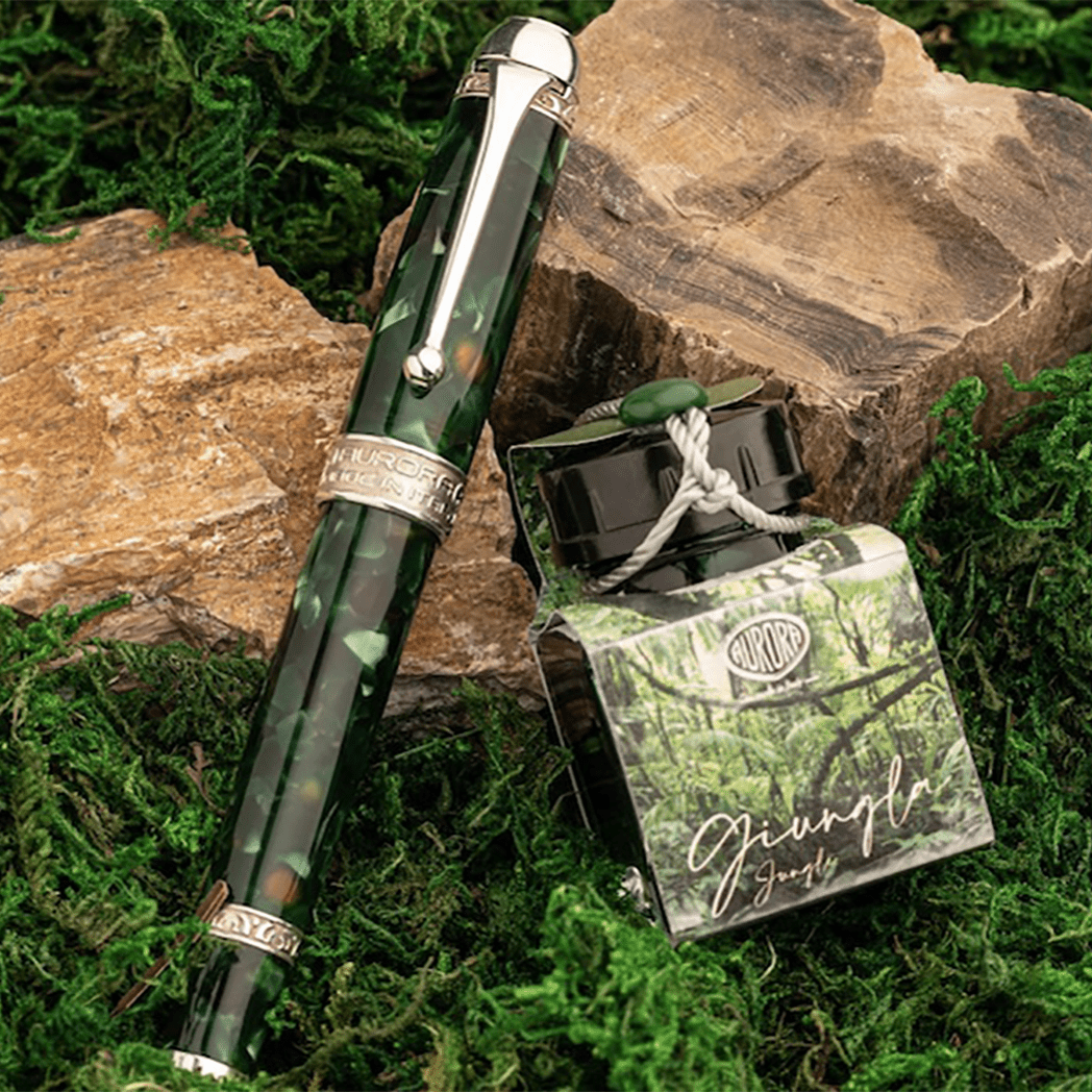 Aurora Fountain Pen - Limited Edition - Ambienti Giungla - Pen Boutique Ltd