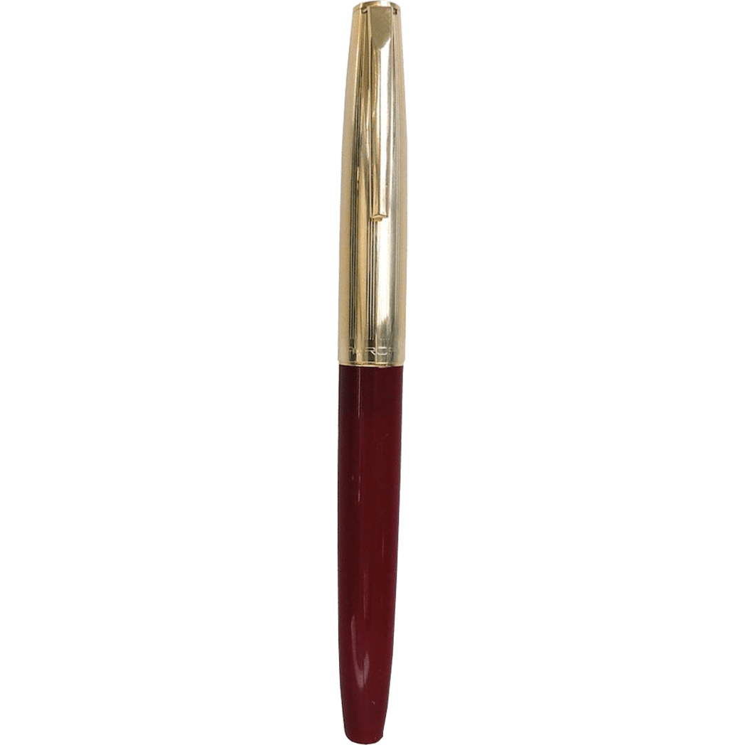 Aurora Duo Cart Fountain Pen - Burgundy - Medium - Pen Boutique Ltd