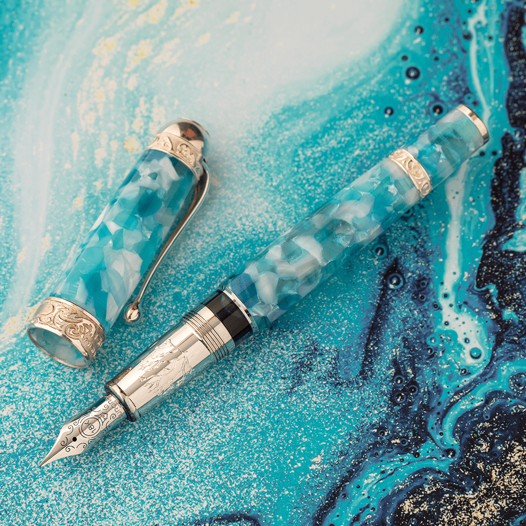 Aurora Fountain Pen - Limited Edition - Ambienti Tropic - Pen Boutique Ltd