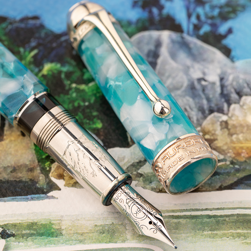 Aurora Fountain Pen - Limited Edition - Ambienti Tropic - Pen Boutique Ltd