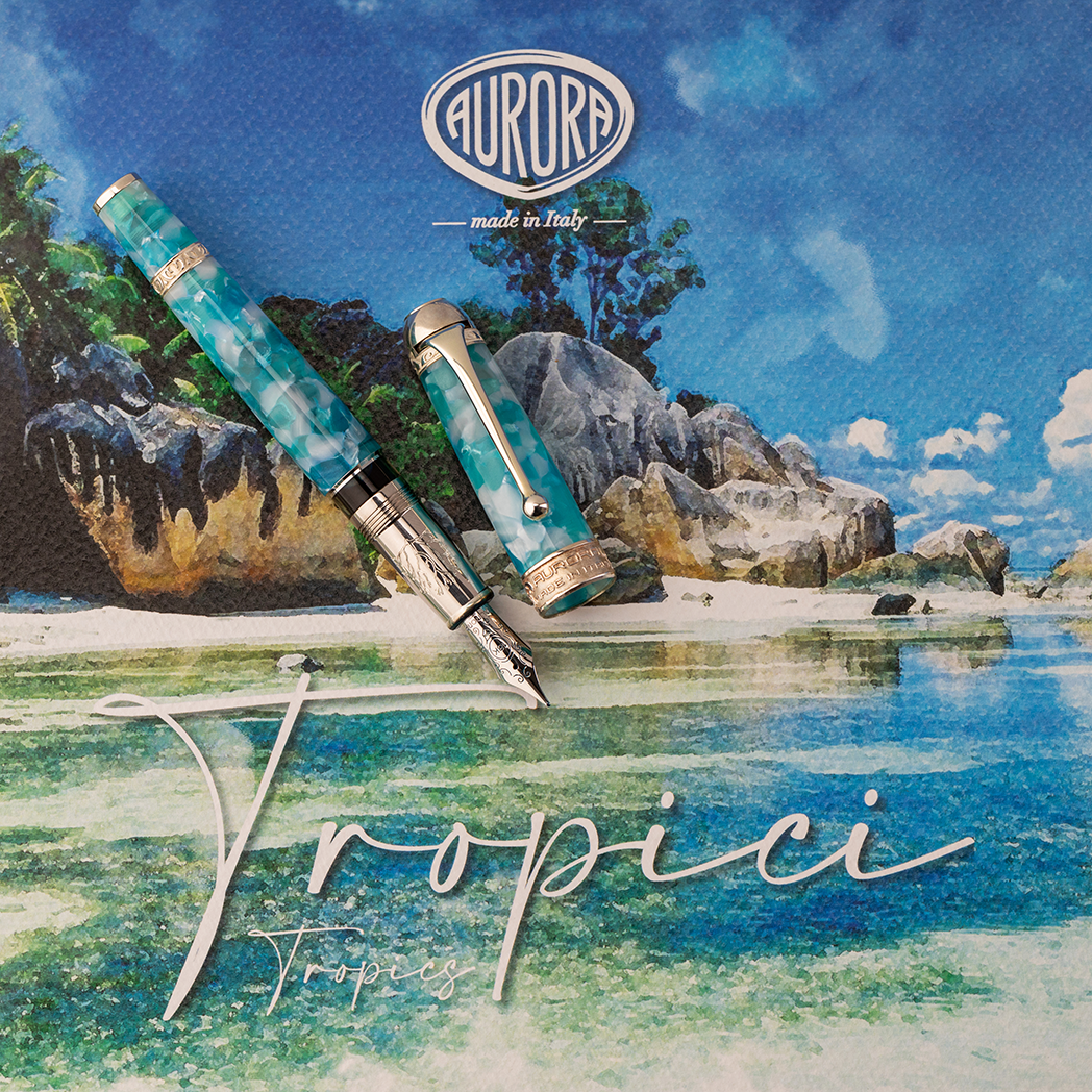 Aurora Fountain Pen - Limited Edition - Ambienti Tropic - Pen Boutique Ltd