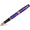 Aurora Optima Fountain Pen - Marbled Purple Auroloide-Pen Boutique Ltd