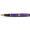 Aurora Optima Fountain Pen - Marbled Purple Auroloide-Pen Boutique Ltd