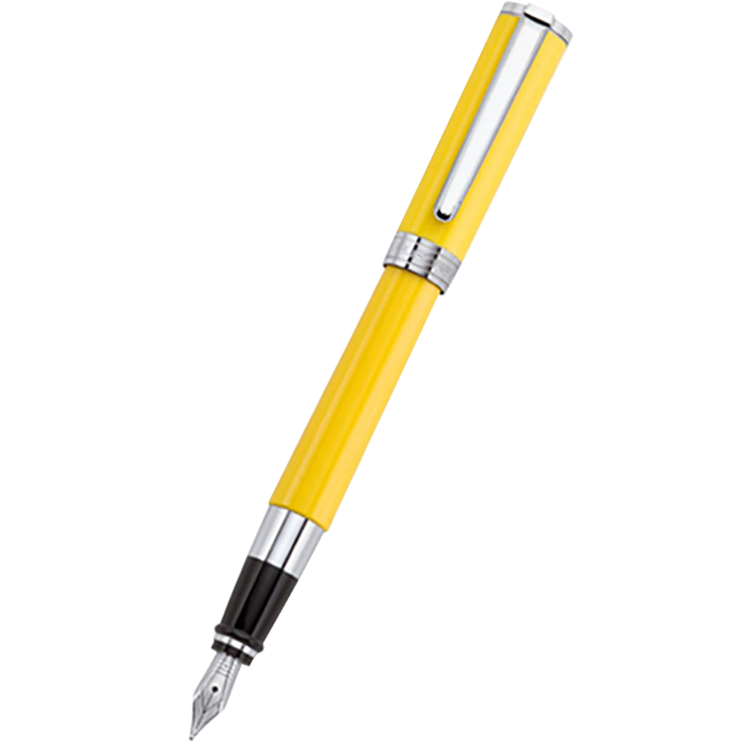 Aurora TU Fountain Pen - Yellow - Extra Fine-Pen Boutique Ltd