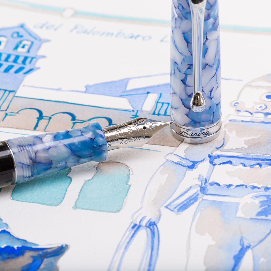 Aurora 888 Fountain Pen - Matera (Limited Edition) - Pen Boutique Ltd