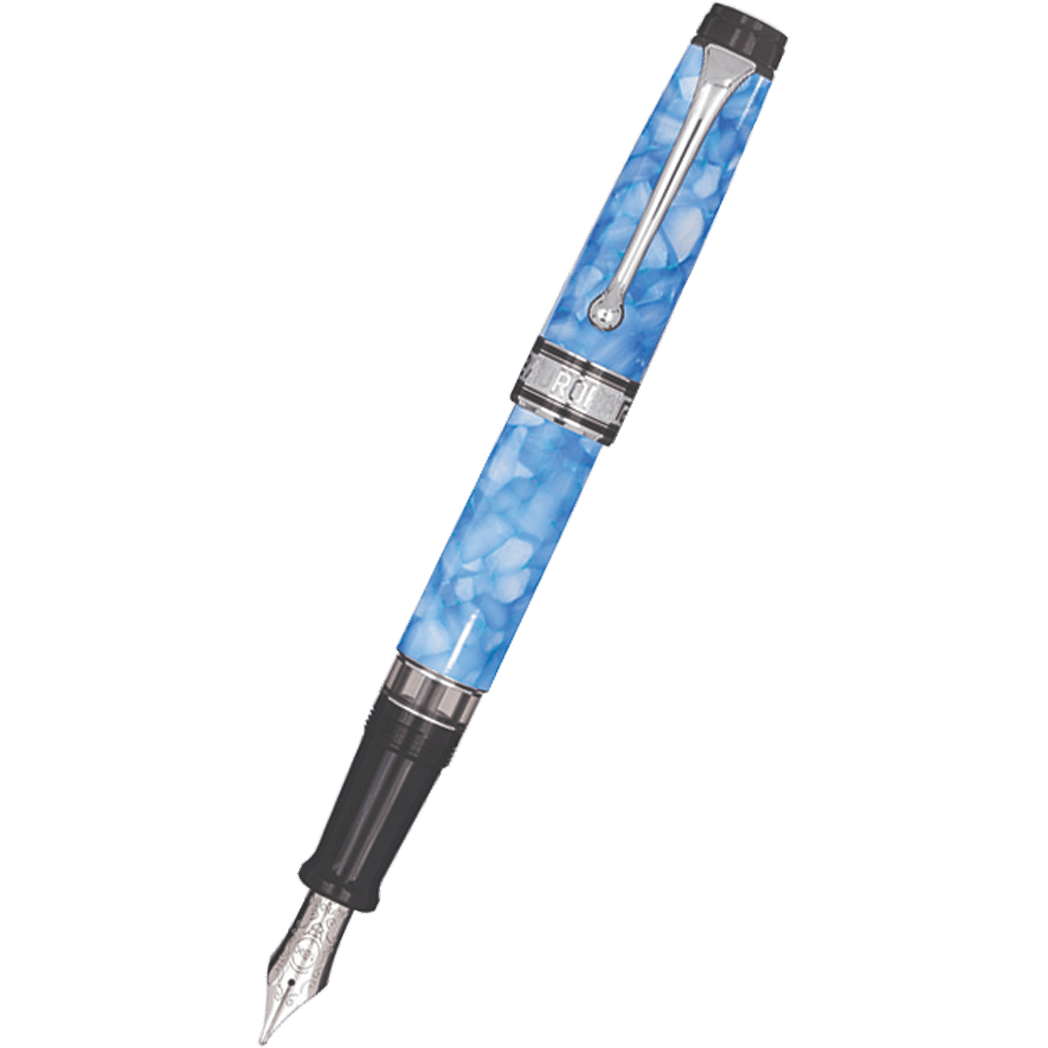 Aurora Optima Fountain Pen - Optima 365 Celeste - Pen Boutique Ltd