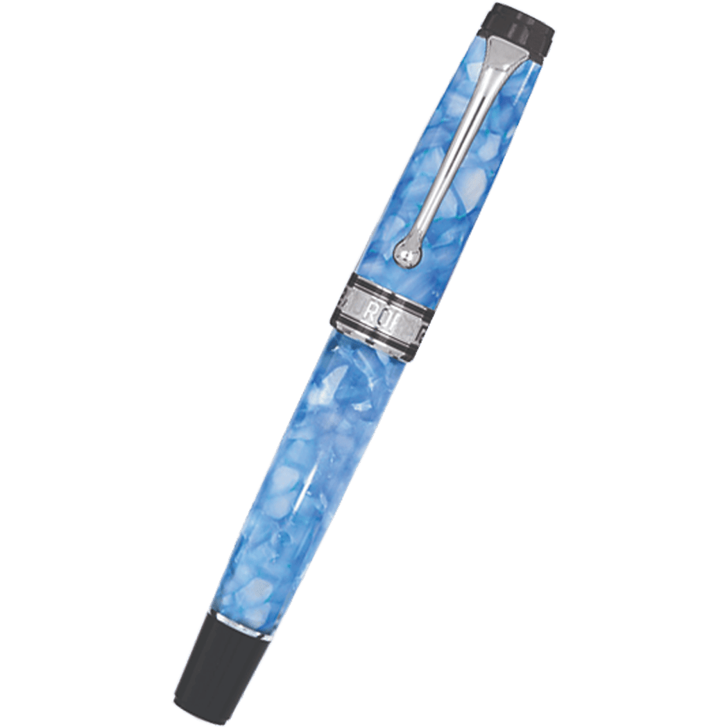 Aurora Optima Fountain Pen - Optima 365 Celeste - Pen Boutique Ltd