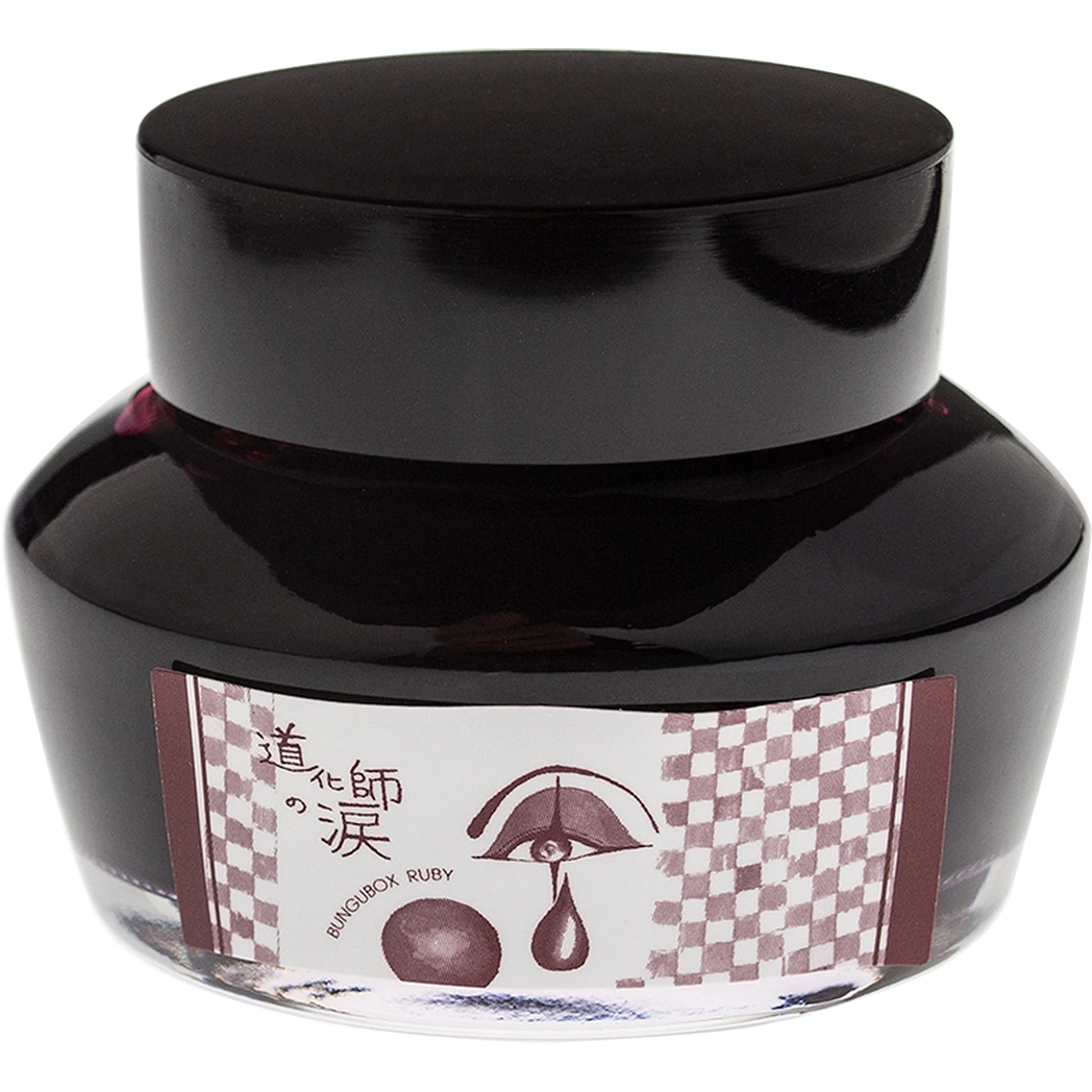 Bungubox Ink Bottle - Clown Teardrop Ruby - 50ml-Pen Boutique Ltd