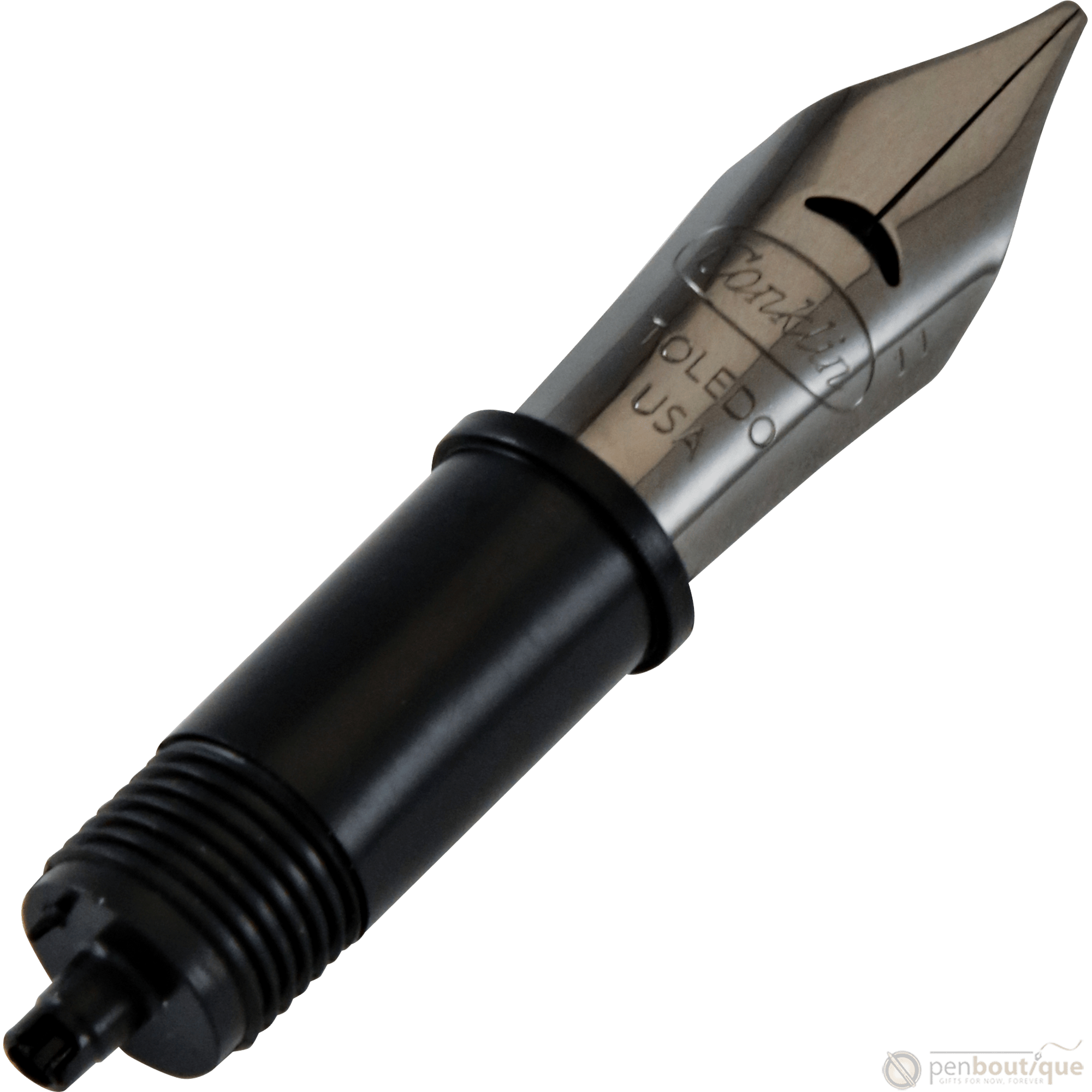 Conklin Nib - Black - Stainless Steel (JW) - Pen Boutique Ltd