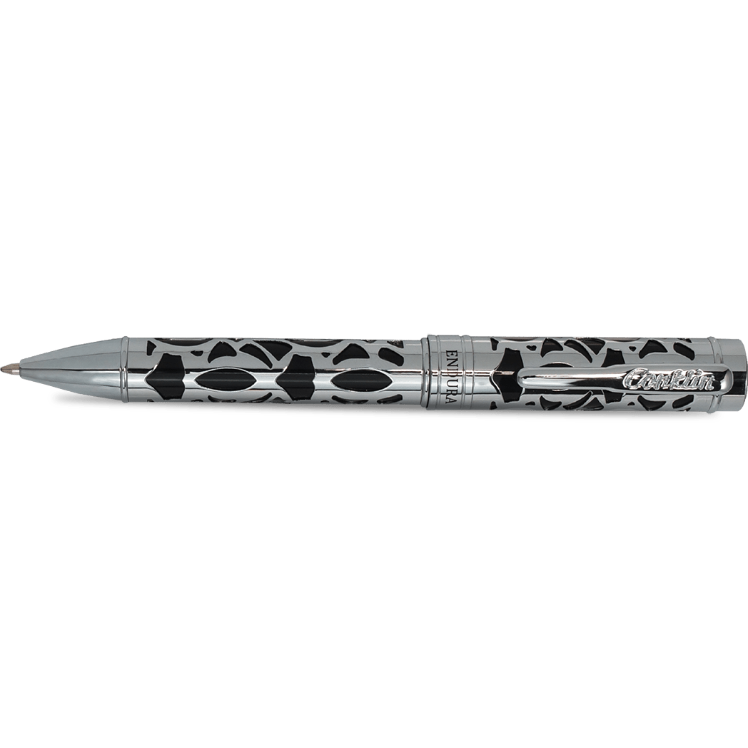 Conklin Endura Ballpoint Pen - Deco Crest Black - Pen Boutique Ltd