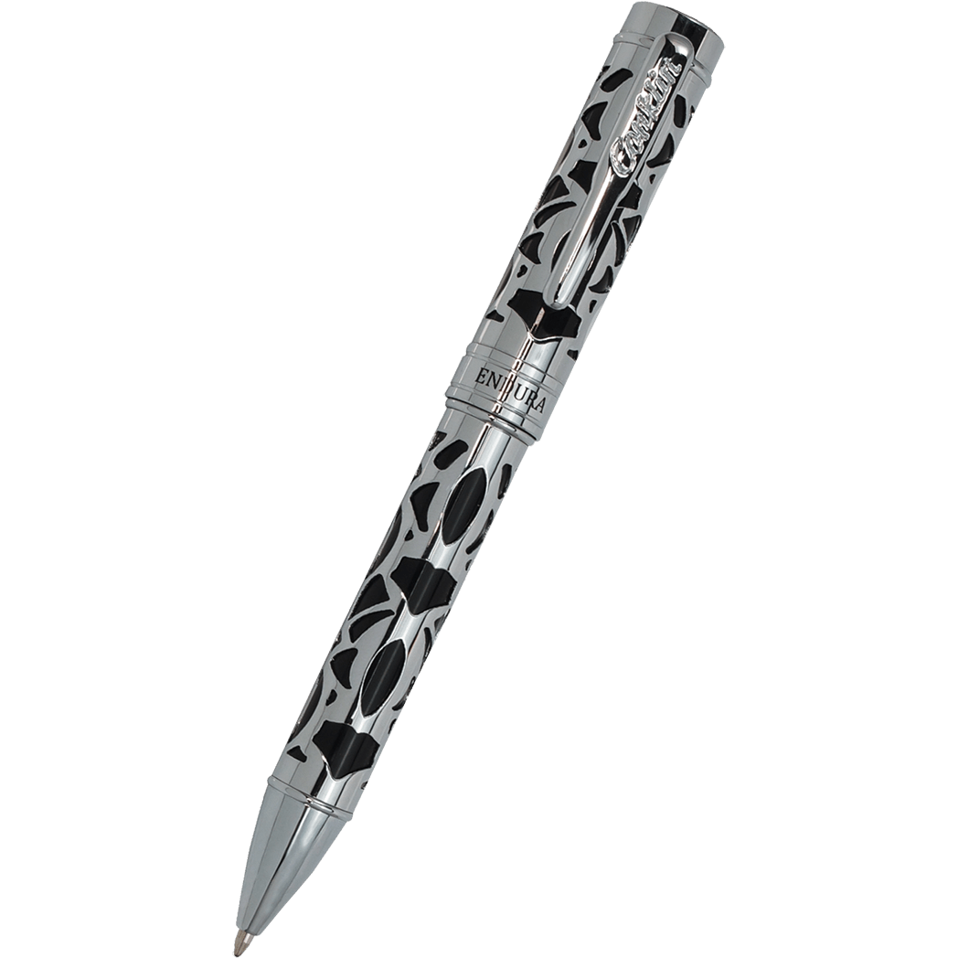 Conklin Endura Ballpoint Pen - Deco Crest Black - Pen Boutique Ltd
