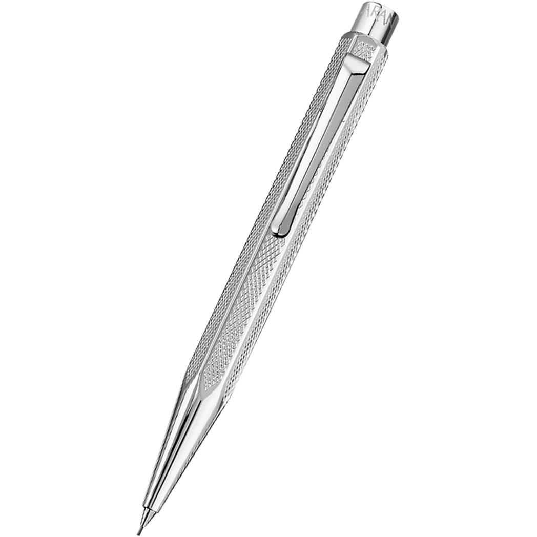 Caran d'Ache Ecridor XS Retro Mechanical Pencil - Silver - 0.5mm-Pen Boutique Ltd
