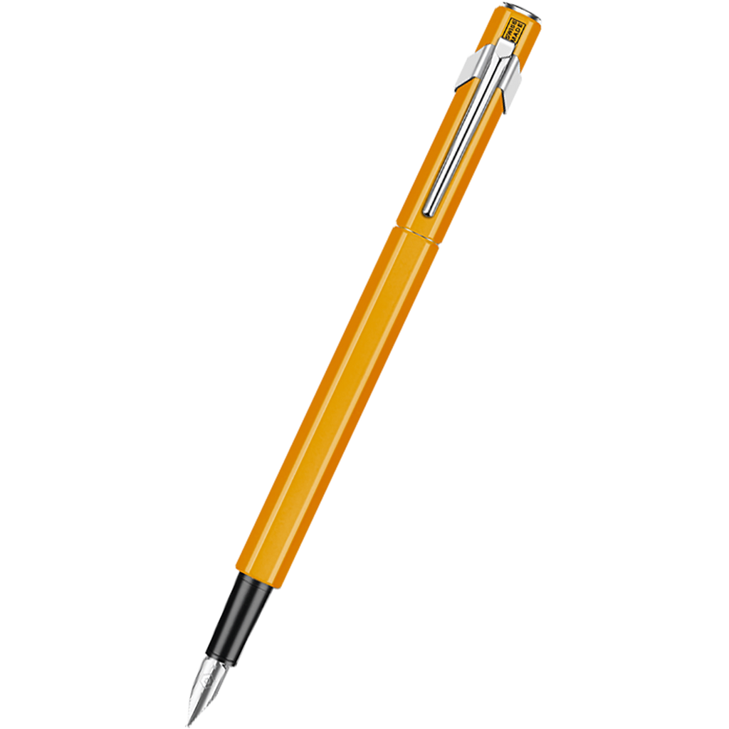 Caran d'Ache 849 Metal Fountain Pen - Fluorescent Orange - Medium-Pen Boutique Ltd