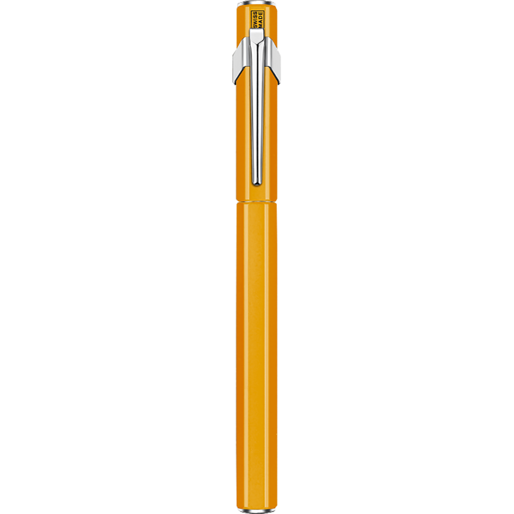 Caran d'Ache 849 Metal Fountain Pen - Fluorescent Orange - Medium-Pen Boutique Ltd