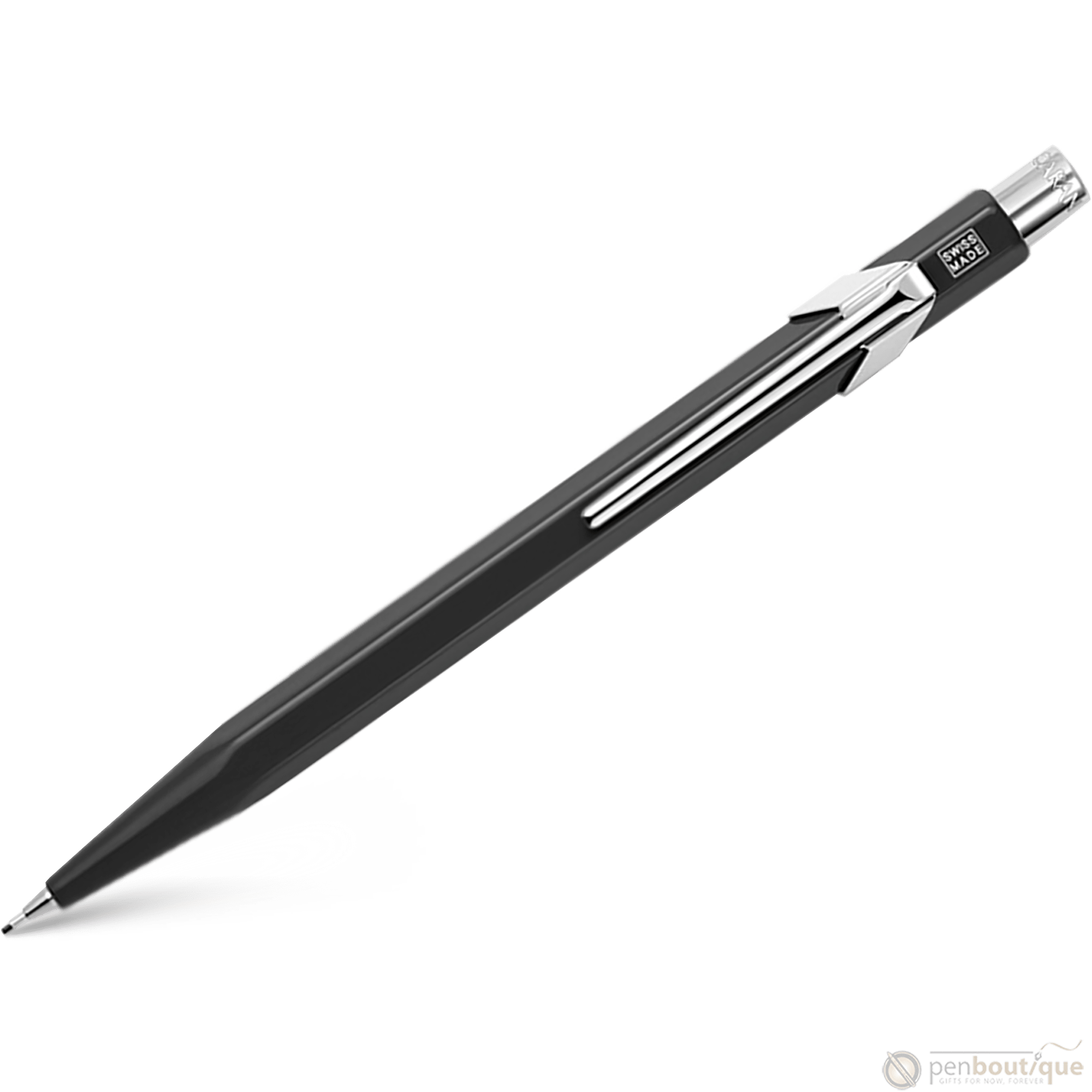 Caran d'Ache 844 Mechanical Pencil - Black - 0.7mm - Pen Boutique Ltd