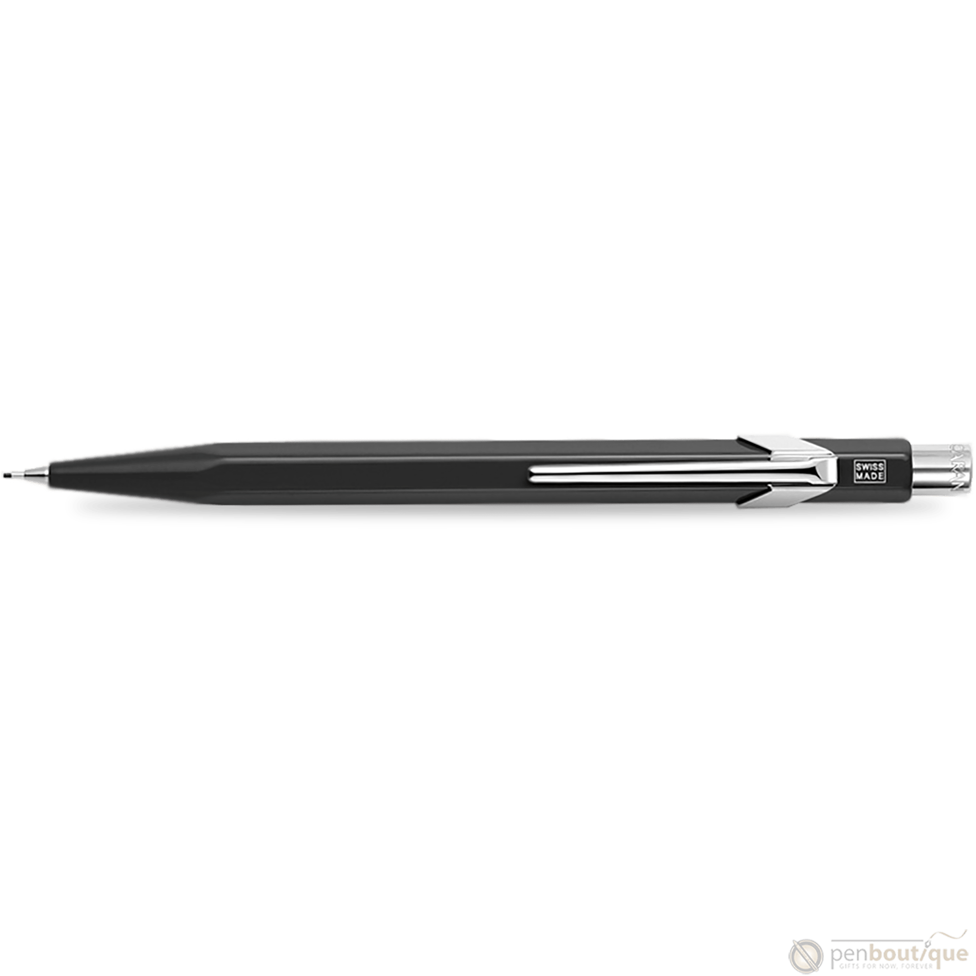 Caran d'Ache 844 Mechanical Pencil - Black - 0.7mm - Pen Boutique Ltd