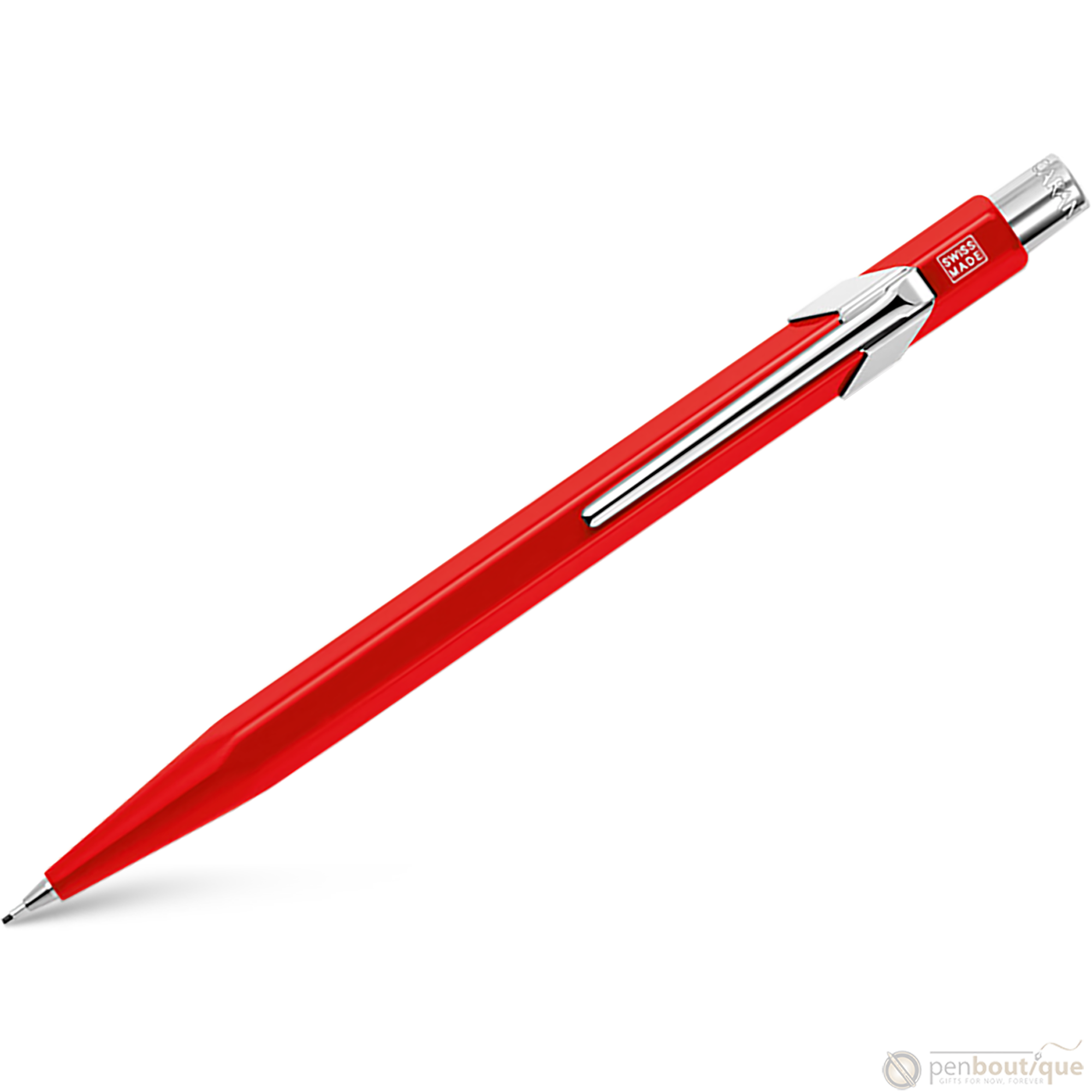 Caran d'Ache 844 Mechanical Pencil - Red - 0.7mm-Pen Boutique Ltd