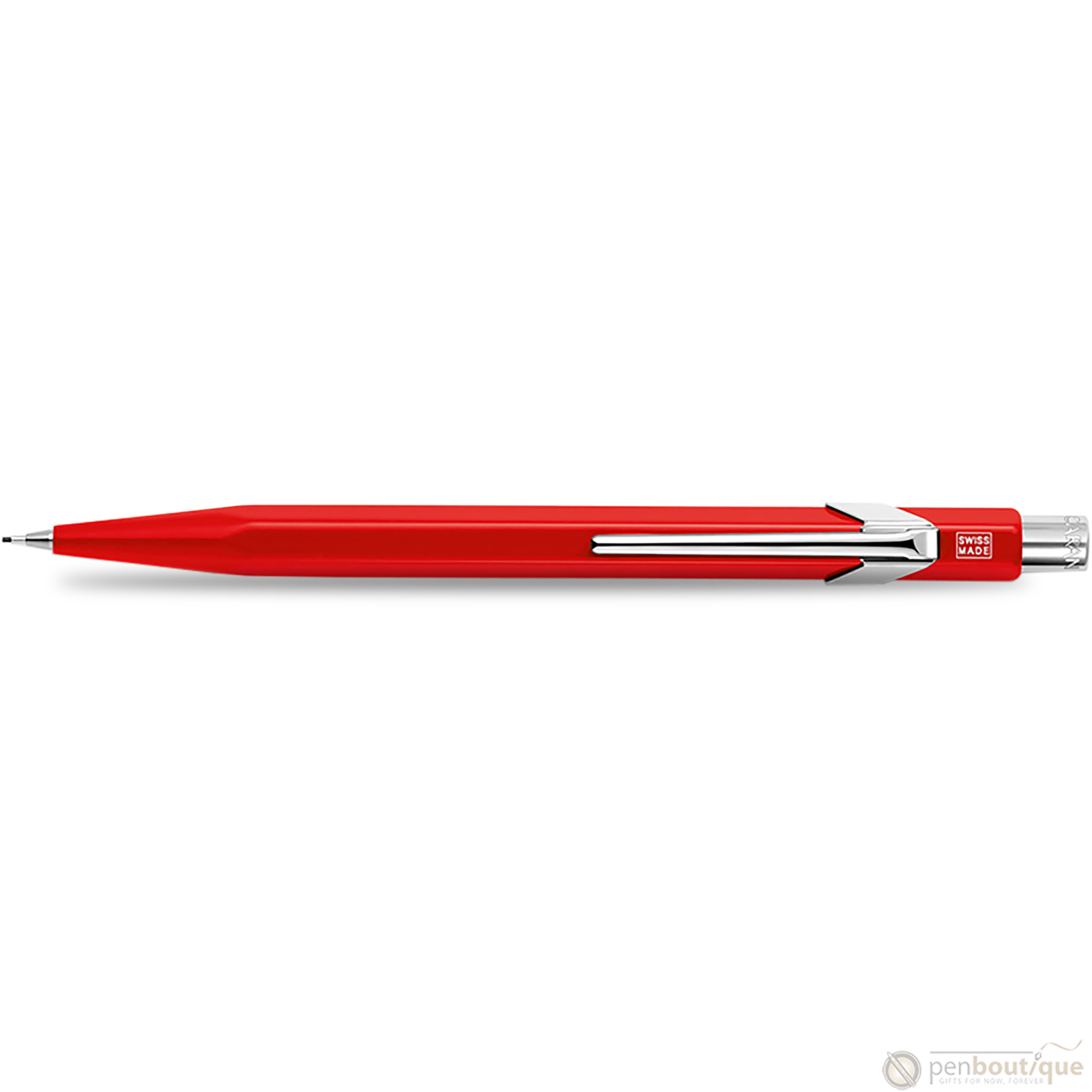 Caran d'Ache 844 Mechanical Pencil - Red - 0.7mm-Pen Boutique Ltd