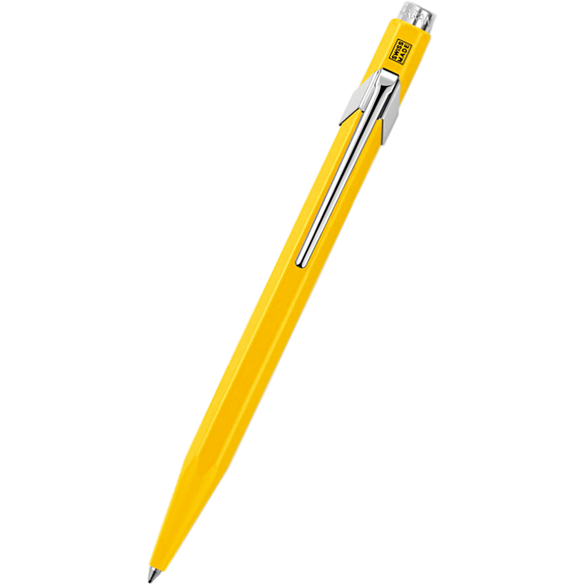 Caran d'Ache 849 Ballpoint Pen - Classic Yellow - Pen Boutique Ltd