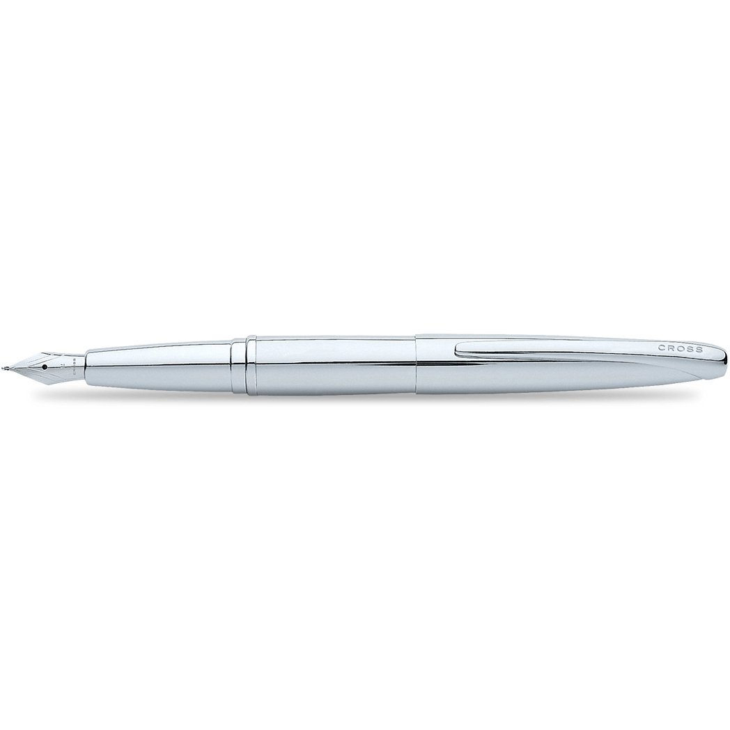 Cross ATX Fountain Pen - Pure Chrome - Pen Boutique Ltd