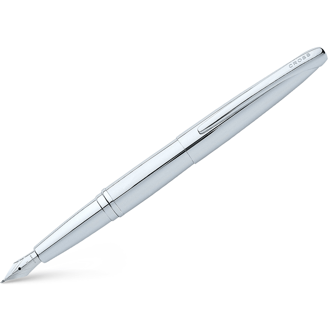 Cross ATX Fountain Pen - Pure Chrome - Pen Boutique Ltd