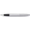 Cross Calais Fountain Pen - Satin Chrome - Medium-Pen Boutique Ltd