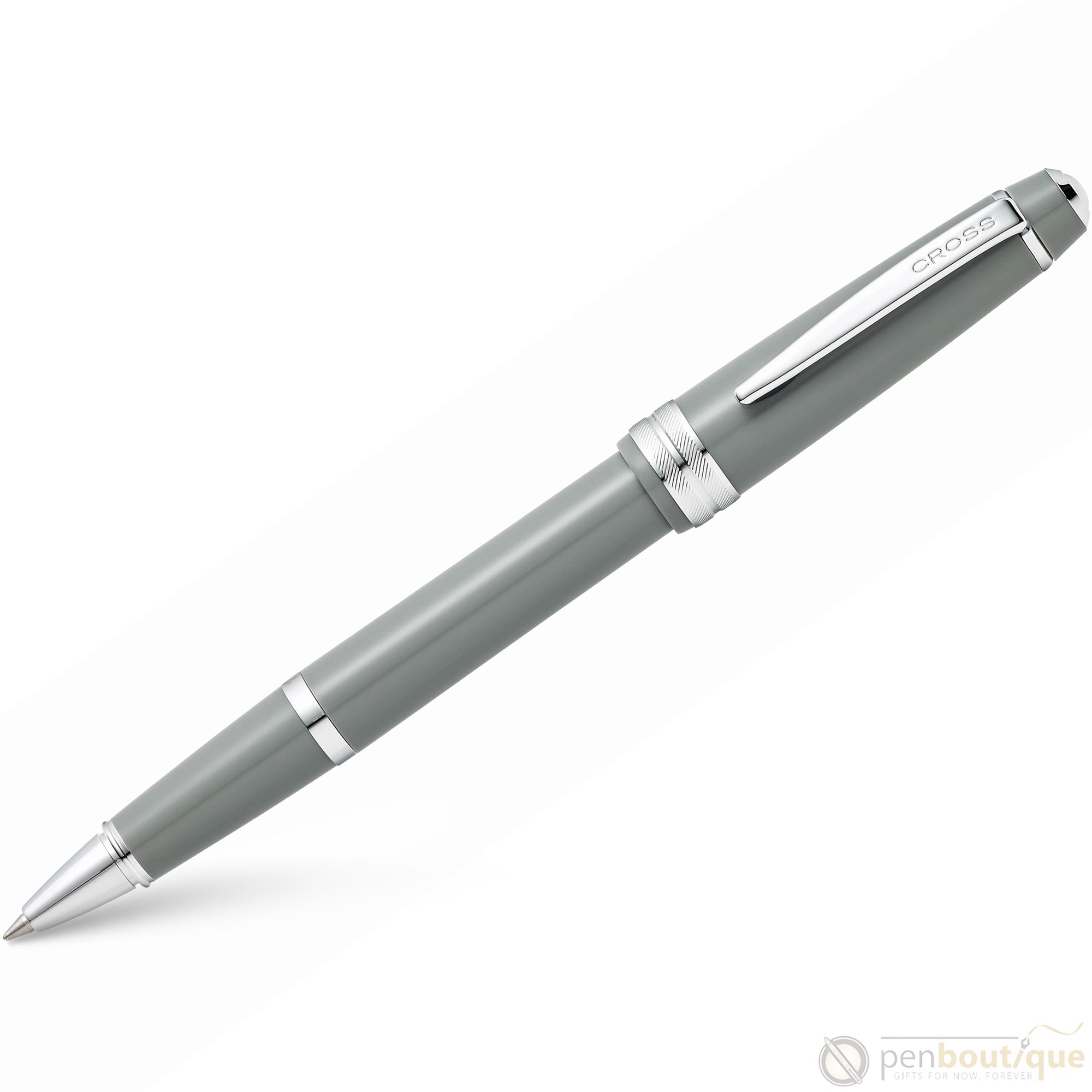 Cross Bailey Light Rollerball Pen - Polished Gray - Pen Boutique Ltd