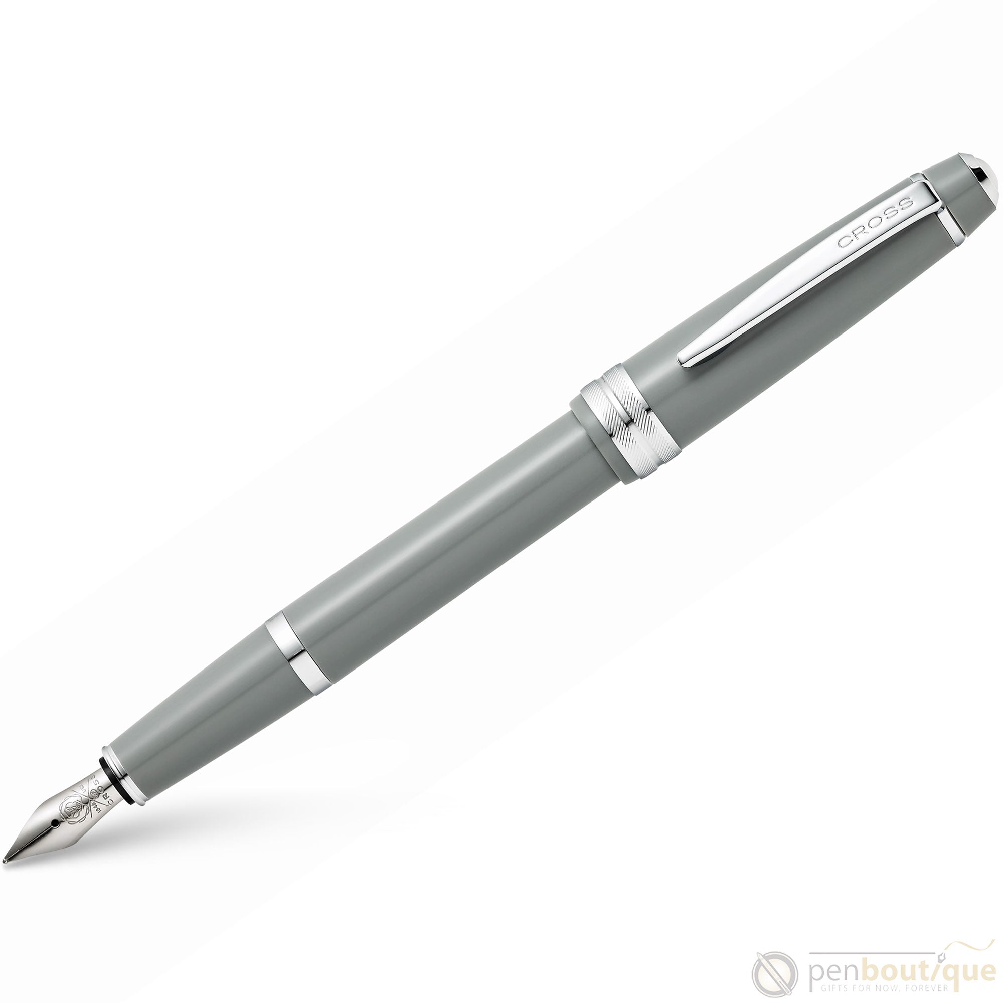 On Sale : Cross Bailey Light Fountain Pen - Polished Gray - Pen Boutique Ltd