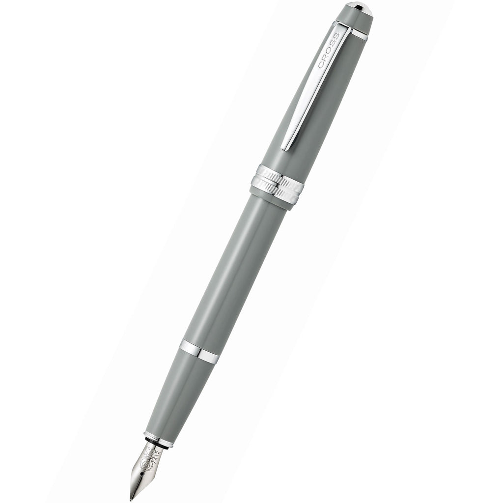 On Sale : Cross Bailey Light Fountain Pen - Polished Gray - Pen Boutique Ltd