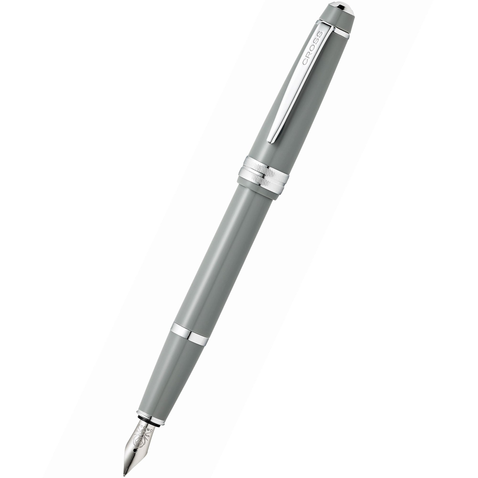 On Sale : Cross Bailey Light Fountain Pen - Polished Gray - Pen Boutique Ltd
