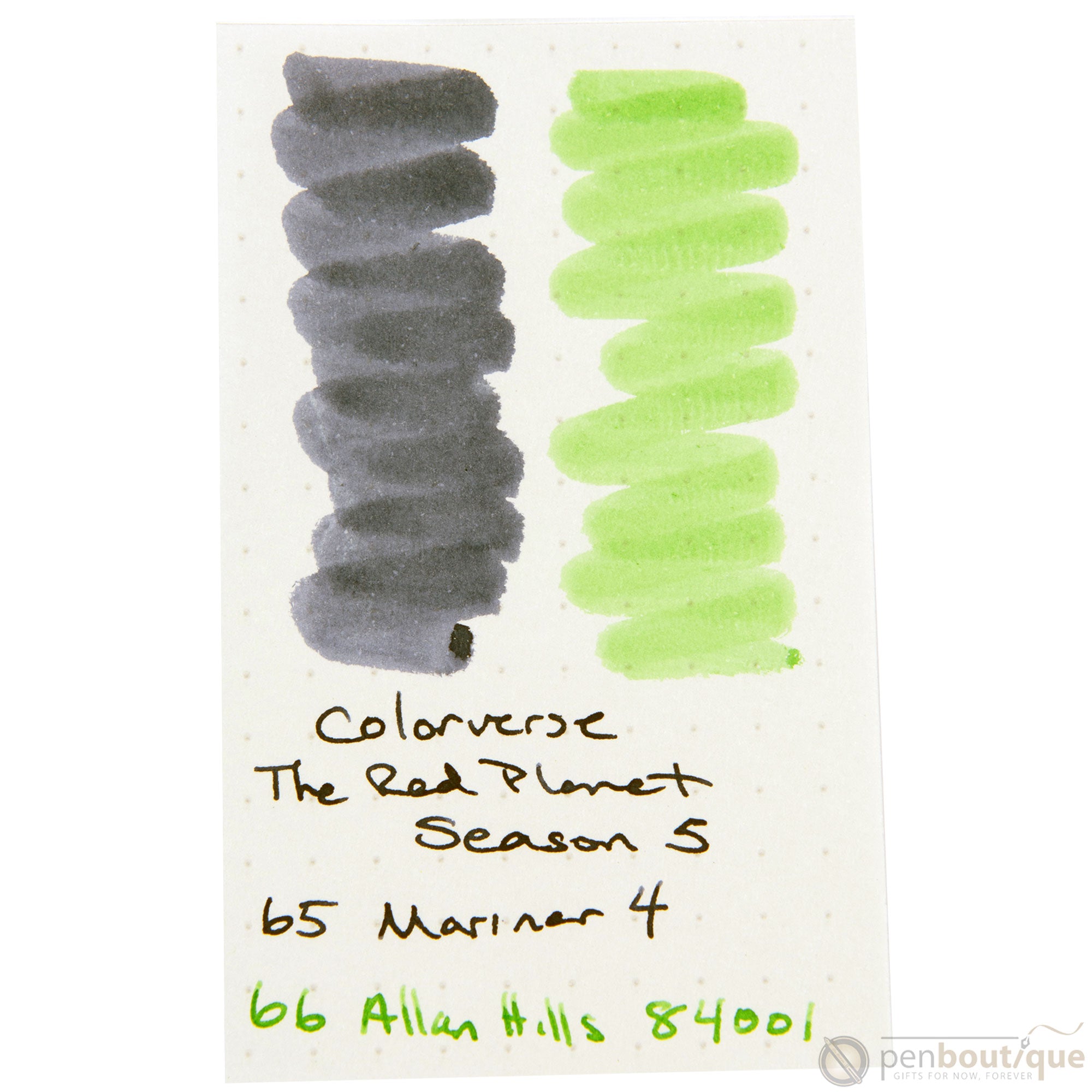Colorverse Ink - The Red Planet - Mariner 4 & Allan Hills 84001 - Pen Boutique Ltd