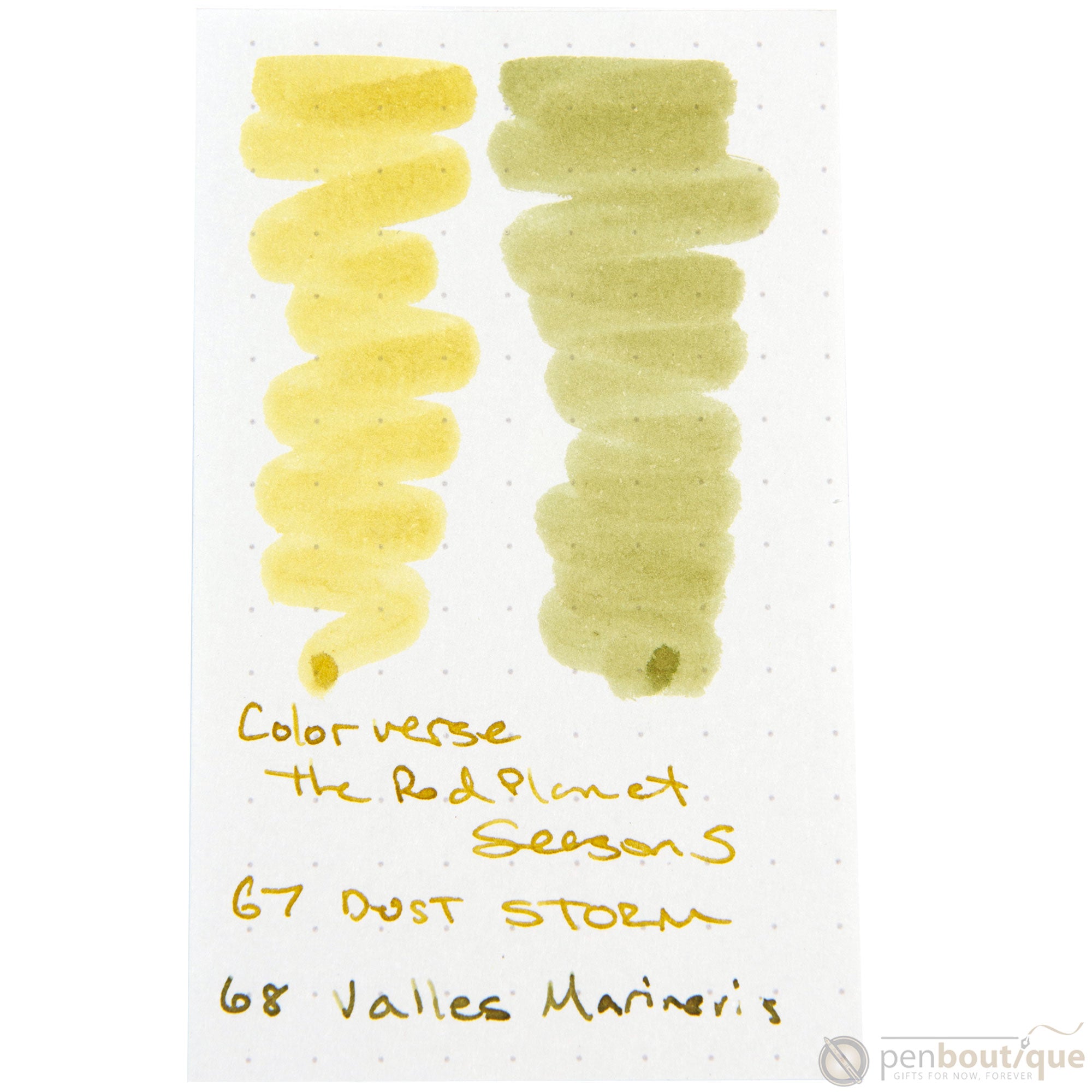 Colorverse Ink - The Red Planet - Dust Storm & Valles Marineris-Pen Boutique Ltd