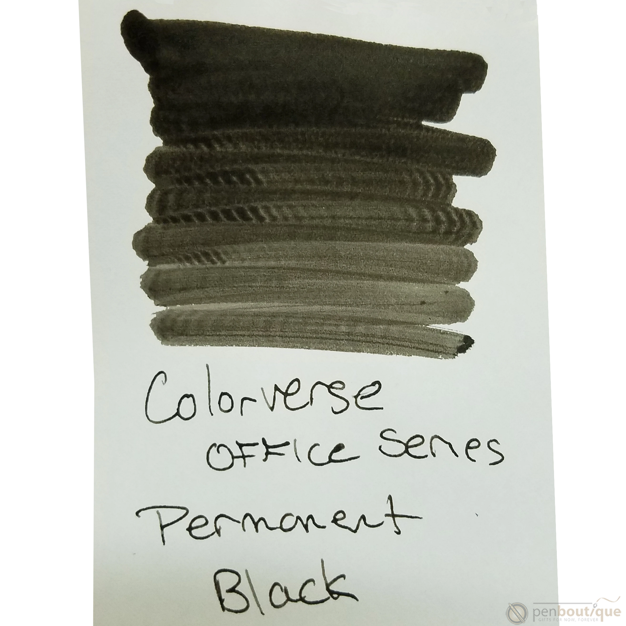 Colorverse Ink - Office Series - Permanent Black - 30ml-Pen Boutique Ltd