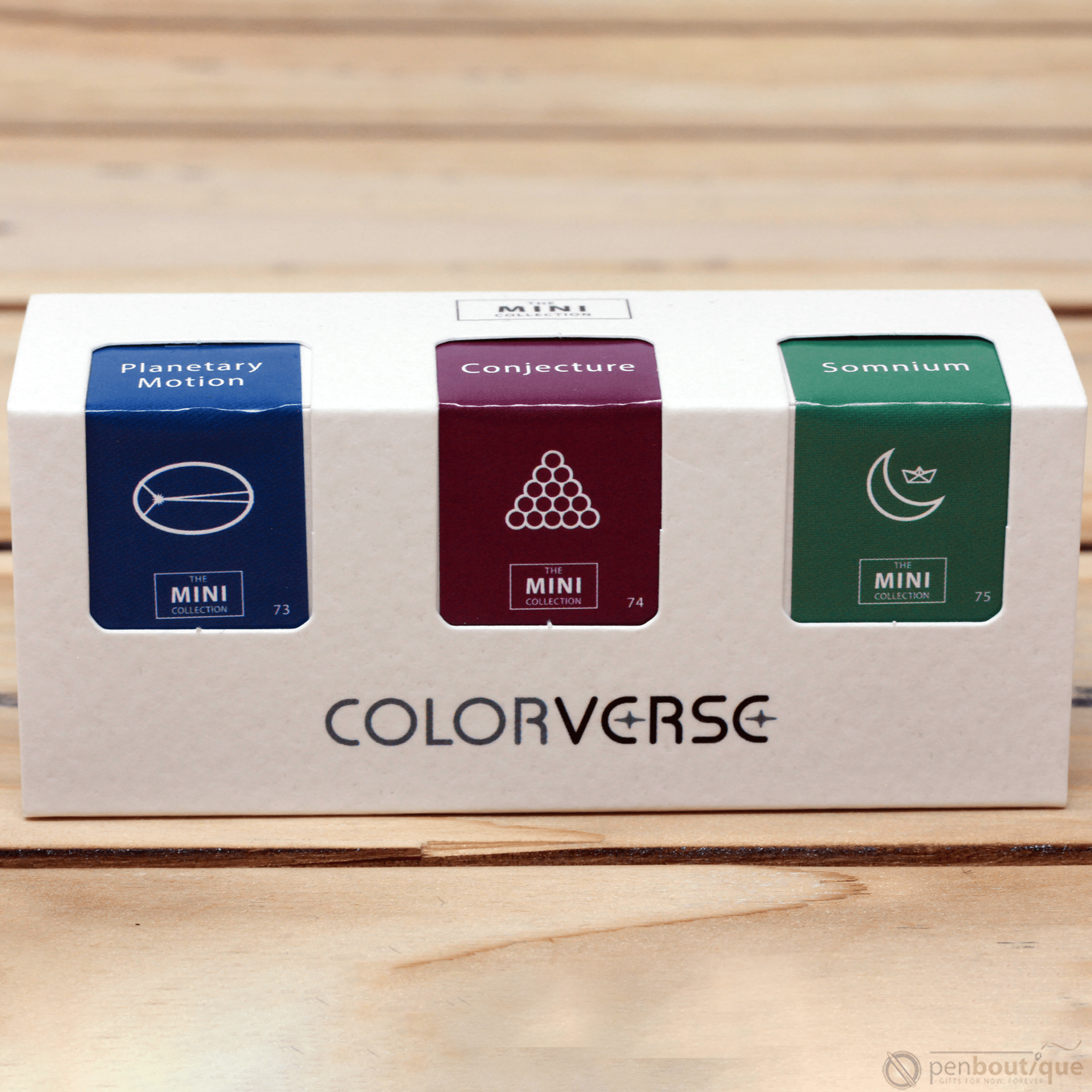 Colorverse Mini Ink - Special Edition - Johannes Kepler - 5ml - set of 3 - Pen Boutique Ltd