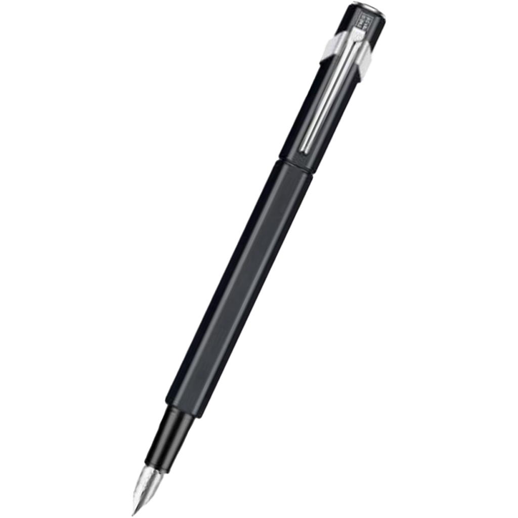 Caran D' Ache 849 Metal Fountain Pen - Black - Fine Nib-Pen Boutique Ltd