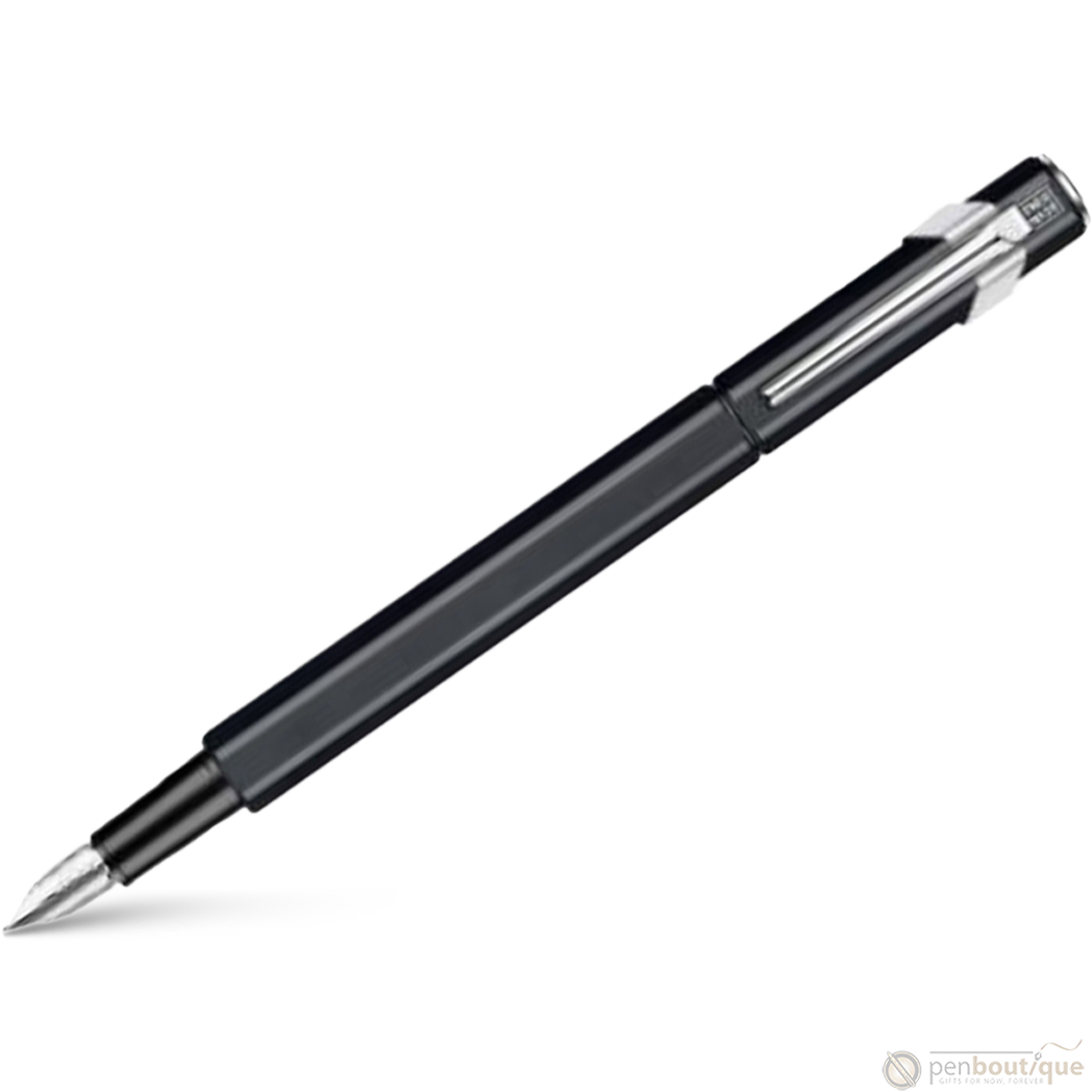 Caran D' Ache 849 Metal Fountain Pen - Black - Fine Nib-Pen Boutique Ltd